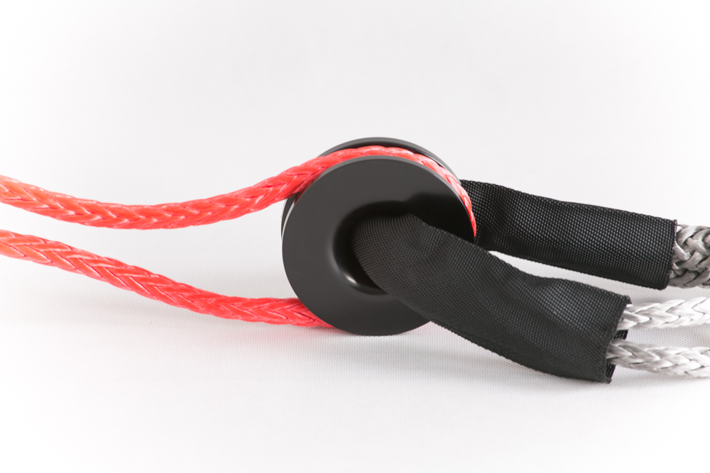 ZBLOCZE ALUMINIOWE DO LINY SYNTETYCZNEJ CZARNE - obrazek 4